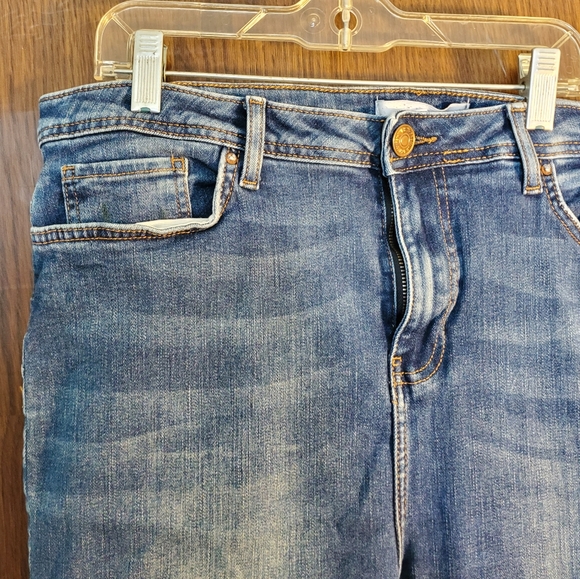 Forever 21 Plus Medium Wash Skinny Jeans - Picture 3 of 4